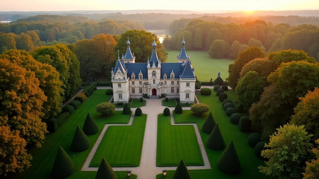 Kasteel Gaasbeek met groene tuinen